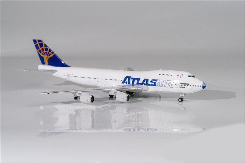 Phoenix Atlas Air For Boeing B747-230B N507MC Dragonair Cargo 1/400 plane Model
