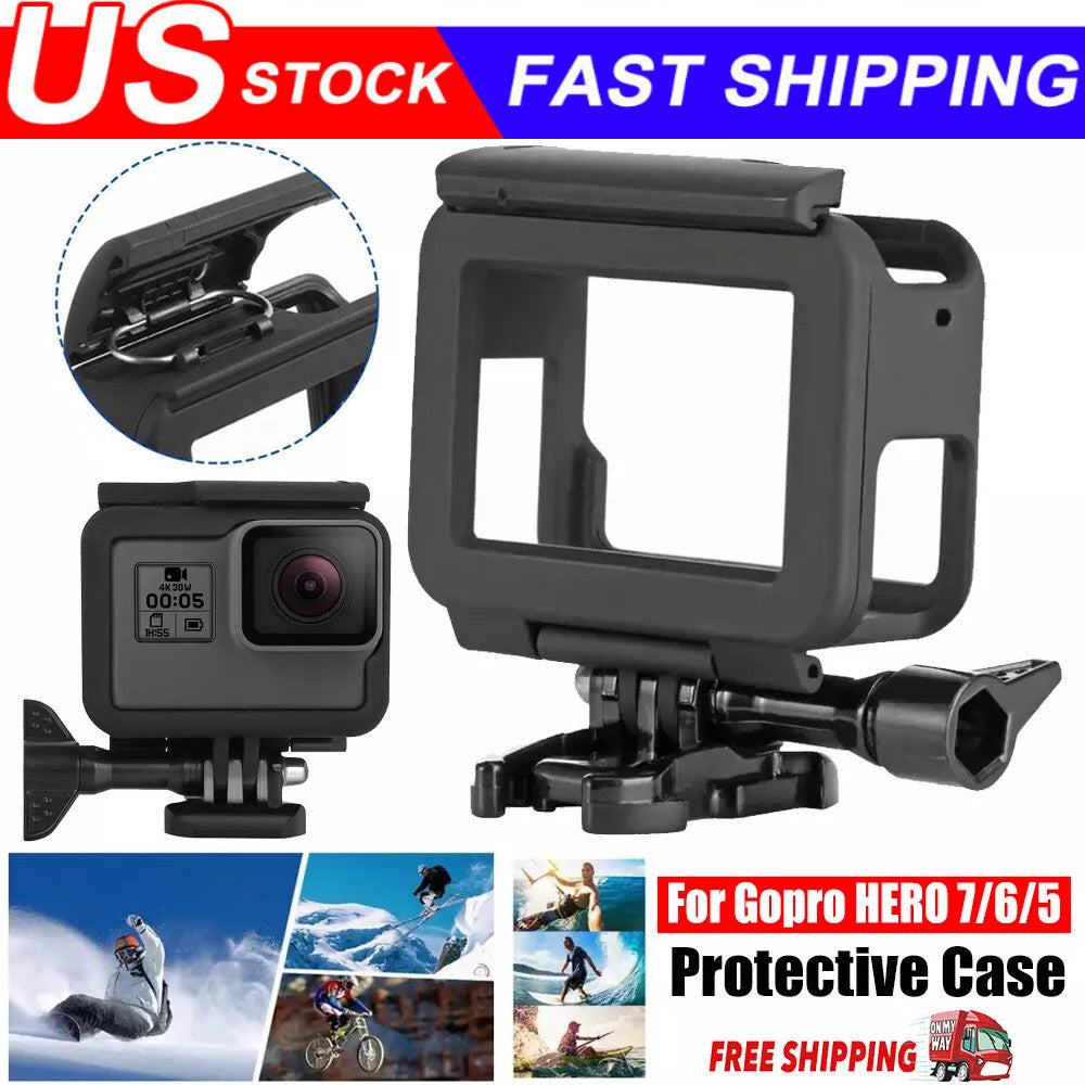 Frame For GoPro HERO 5/6/7Black Mount Housing Border Protective Shell Case Cover