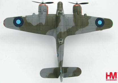 HM Bristol Beaufighter Mk.VIF ND220 No.176 Sqn 1/72 diecast plane model aircraft