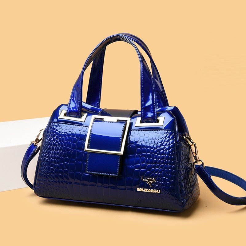 Handbag Crossbody Bags Women Crocodile Pattern Leather Shoulder Bags Casual Bags