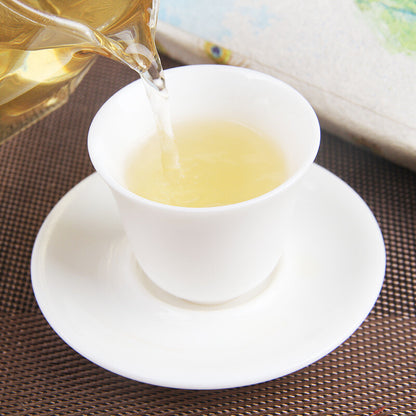 1000g Peacock Raw Puerh Green Tea Top Kong Que Qing Zhuan Shen Puer Tea Brick