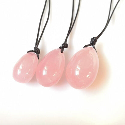 Women Exerciser Ball Massager Vaginal Muscles Tightening Ball Rose Quartz Egg