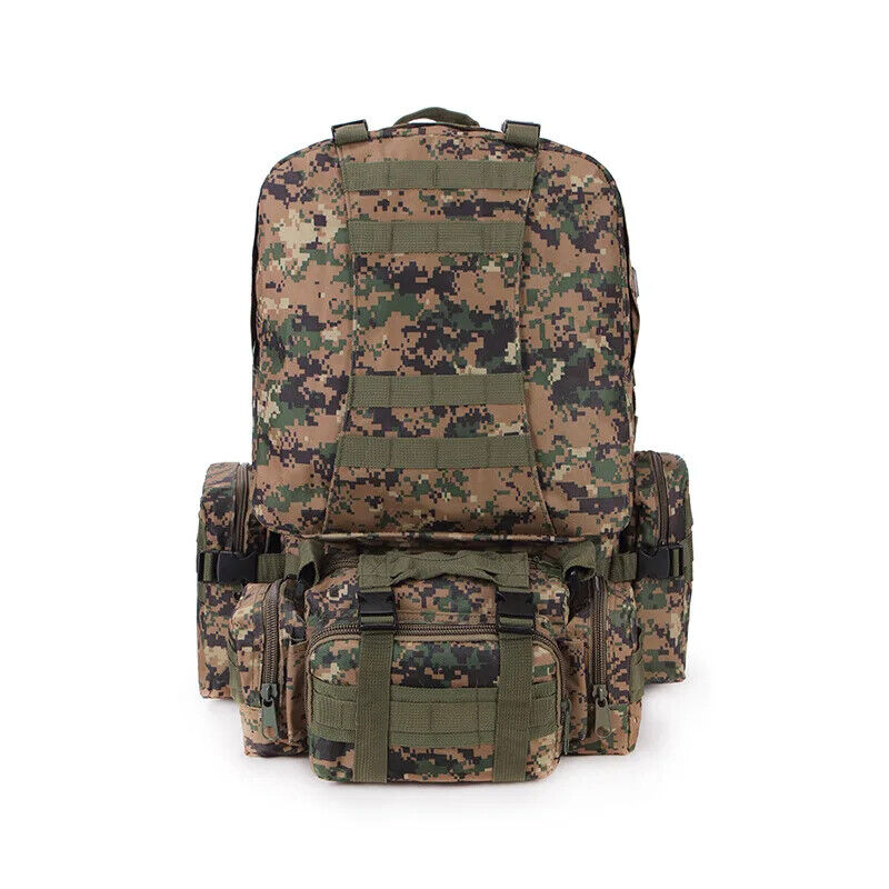 50L Tactical Backpack Backpacks Sport Bags Outdoor Trekking Camping Rucksack
