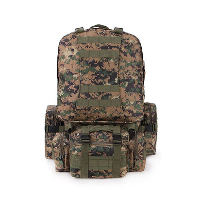 50L Tactical Backpack Backpacks Sport Bags Outdoor Trekking Camping Rucksack