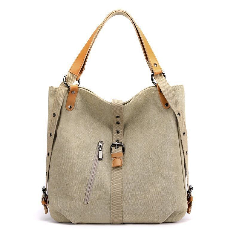 Canvas Shoulder Purse Crossbody Bag Travelling Handbags Polyester Blue/Red/Black