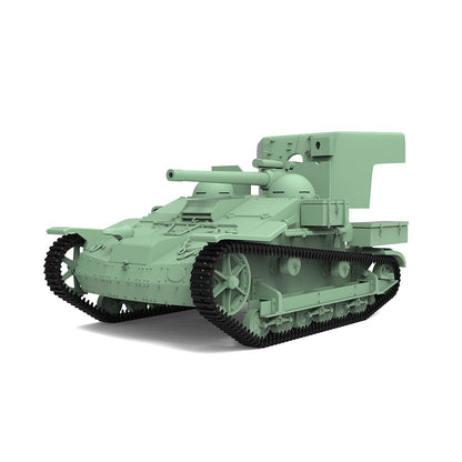 SSMODEL SS72666 1/72 25mm Military Model Kit France Renault UE57 Tank Destroyer