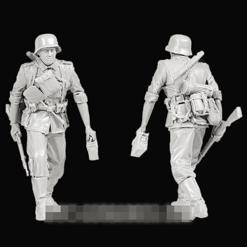 1/35 Resin figure model WW II German Soldiers 5 man Unassembled Unpainted