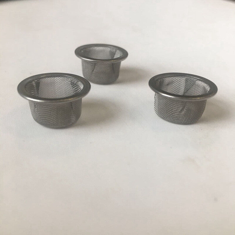 10Pcs/Lot Crystal Smoking Tubes Pipe Hookah Bong Screens Metal Mesh Bowl Filters