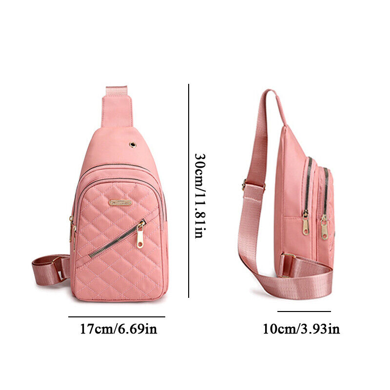 Women Crossbody Shoulder Bags Chest Sling Bag Fanny Packs Travel Sports Backpack