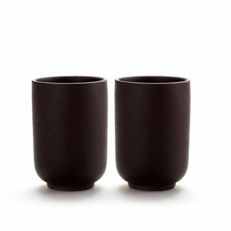 6pcs*0.6oz Smelling Cup Small Cup Chinese Kungfu Tea Cup 20ml Marked Purple Clay