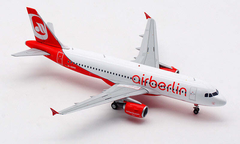 JC Wings Air Berlin Last Flight Airbus A320 D-ABNW 1:200 plane Pre-builded Model
