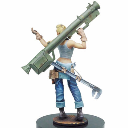 1/24 resin figure model Rosie Donovan Rocket Launcher Girl Unassembled Unpainted