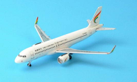 PandaModel Tibet Airlines A320/w B-1682 1/400 DIECAST Aircraft Pre-builded Model