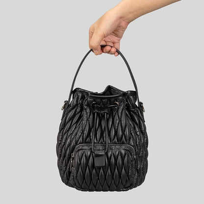 Bags Women Ruched Shoulder Crossbody Bag Handbag Ladies Handle Bags