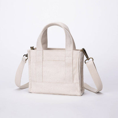 Canvas Messenger Bag Small Purse Women Shoulder Pouch Canvas Small Bags Zipper