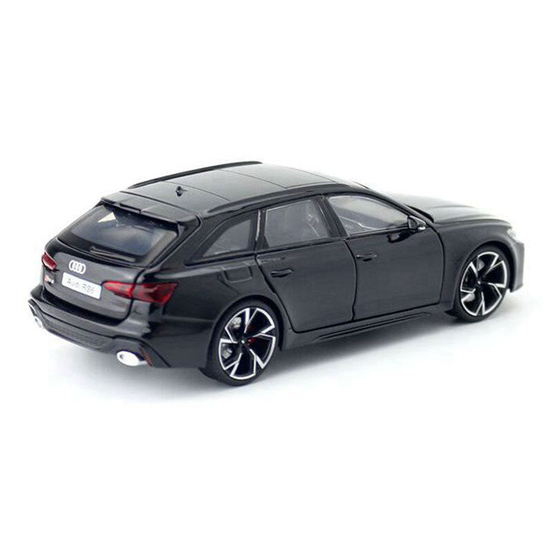 1:32 Audi RS6 Wagon Model Car Diecast Toy Cars Alloy Metal Vehicle Light Sound