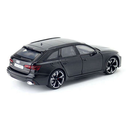 1:32 Audi RS6 Wagon Model Car Diecast Toy Cars Alloy Metal Vehicle Light Sound