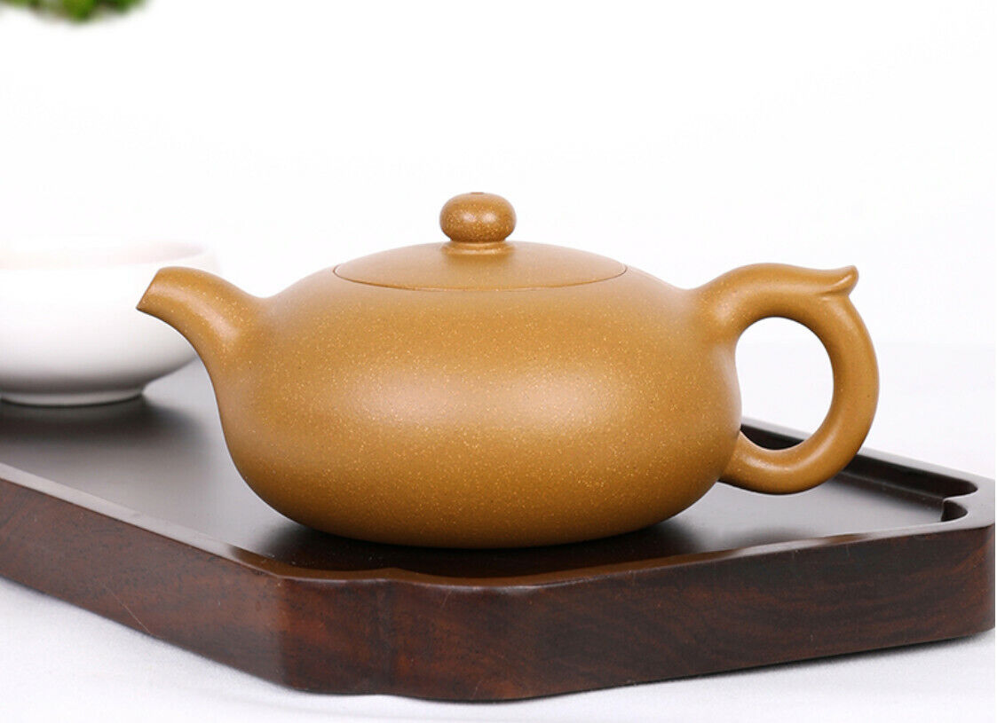 200cc chinese Yixing Handmade Zisha teapot Duan clay ShiPiao Gongfu Tea Pot