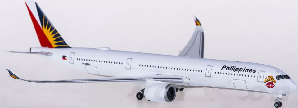 1:500 Herpa Philippines AIRBUS A350-900 Passenger Plane Diecast Airplane Model
