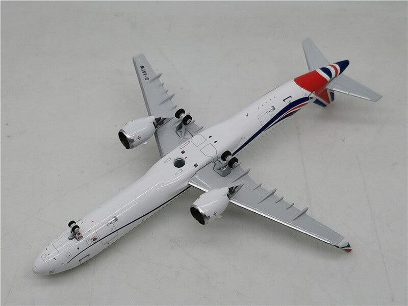 PandaModel British Air Force for Airbus A321neo G-XATW 1/400 DIECAST plane Model