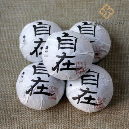 100g Raw Pu'er Tuo Tea Yunnan Lincang Mengku Ancient Tree Spring Dried Leaf Tea
