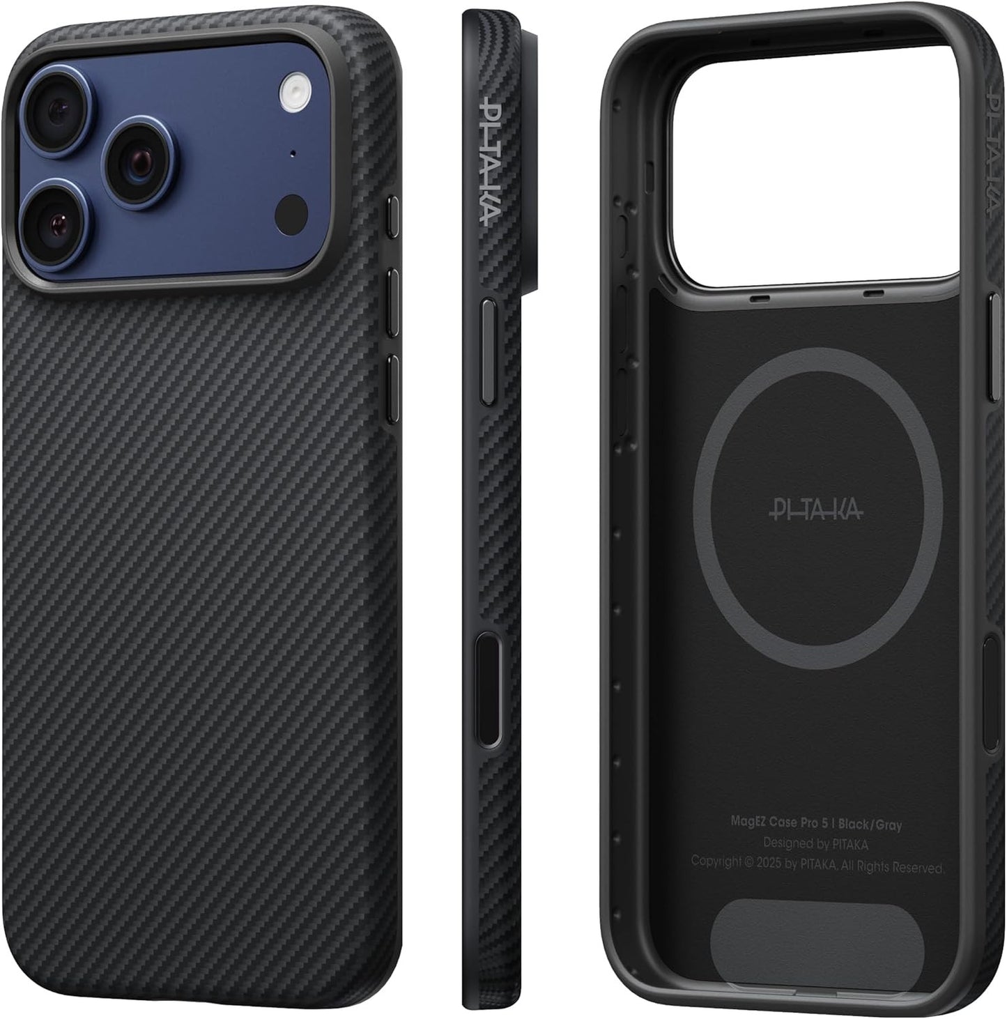 for Iphone 17 Pro Case 6.3" with Camera Control Button, Tough yet Elegant, Compa