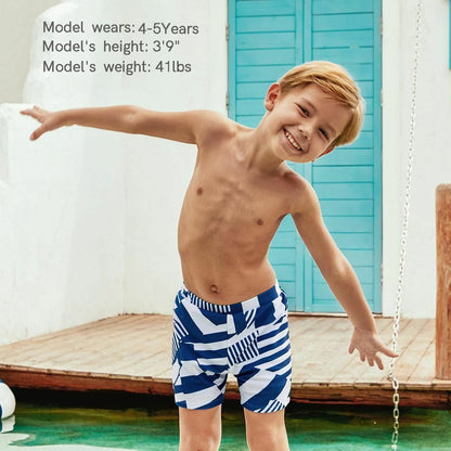 Matching Swimsuits Summer Navy Geometric Pattern Family One-Piece Look Swimwear