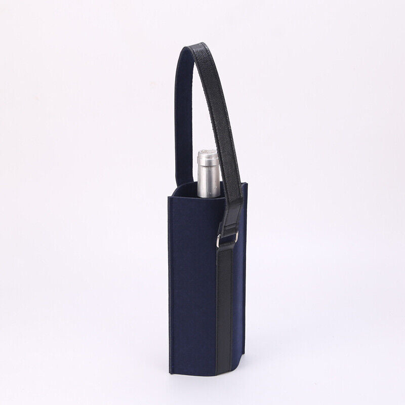 Wine/beer Bag Felt Beer Wine Protective Handbag Storage Bag Portable Carrier