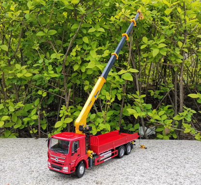 1:35 XCMG GSQS350-5 Truck-mounted Crane Construction Equipmnent Diecast Model