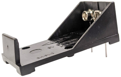 9V Battery Holder with PCB Pins, Plastic Case (2.12" x 1.18" x 0.81")