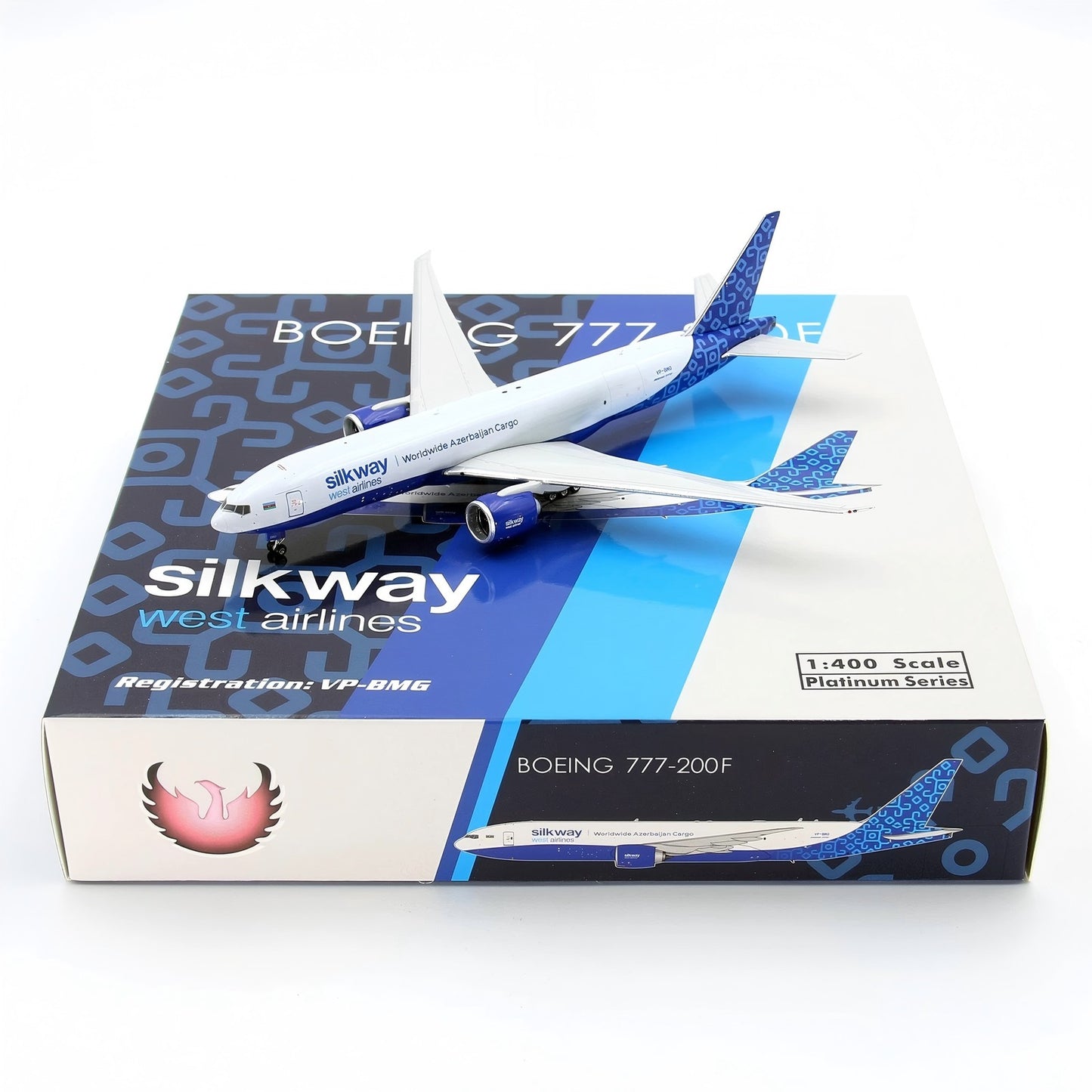 1:400 Phoenix Starlux Airlines B777-200LRF VP-BMG Diecast Aircraft Plane Model
