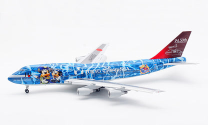 35cm 1:200 JC Wings Japan Airlines B747-400D Plane Diecast Aircraft Model