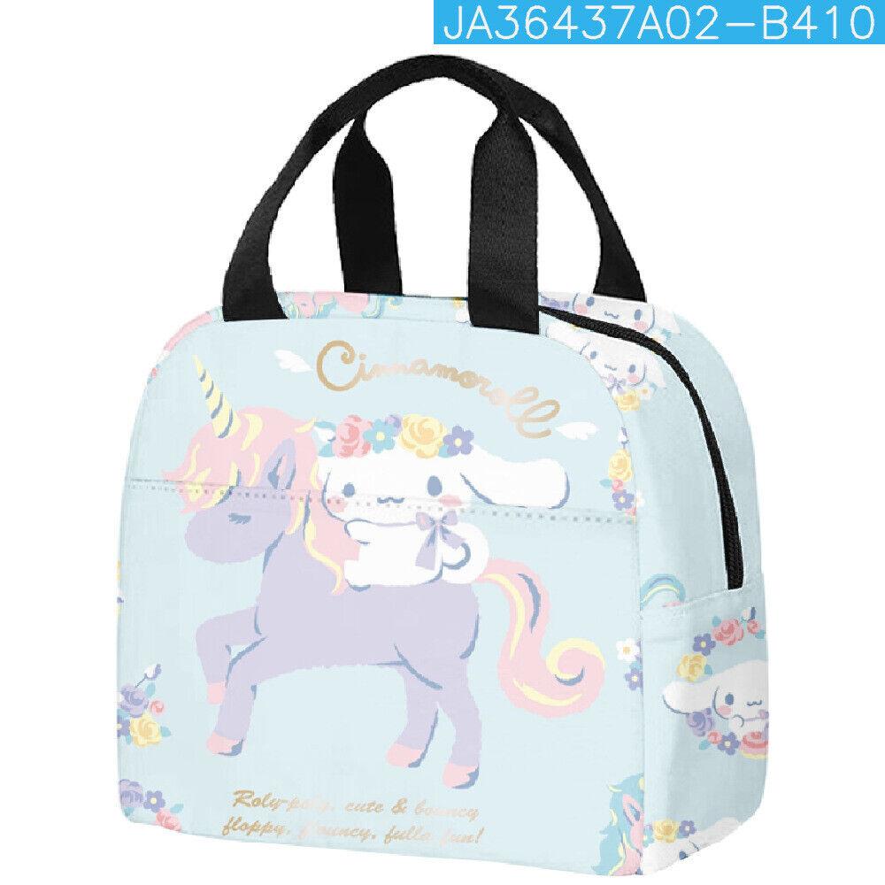 Cinnamoroll Insulated Lunch Bag Handbag Thermal Leakproof Insulated Lunch Box
