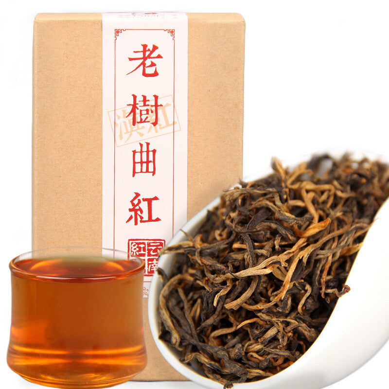 Yunnan Black Tea Loose Leaf Dianhong Tea Red From Ancient Tea Tree 80g