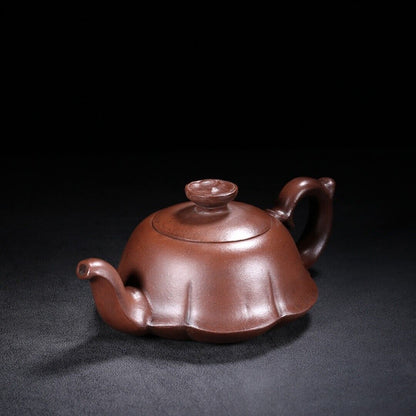 Chinese Yixing Zisha Clay Handmade Exquisite Teapot （凌花 底款：范章恩）