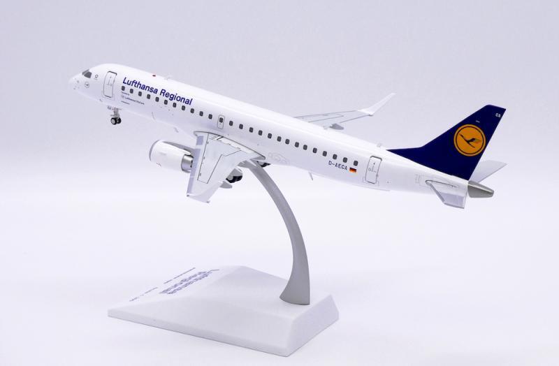 1:200 JC Wings Lufthansa Regional ERJ-190LR Airplane Diecast Aircraft Model