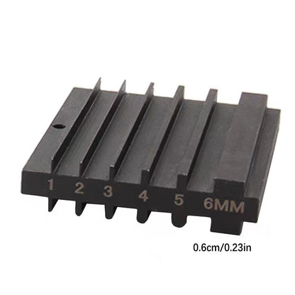 Double Side Repair Tool Cutting Leather Thinner Edge Skiving Tool Leathercraft