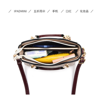 Women Faux Leather Handbags Shoulder Messenger Satchel Crossbody Tote Bags Purse