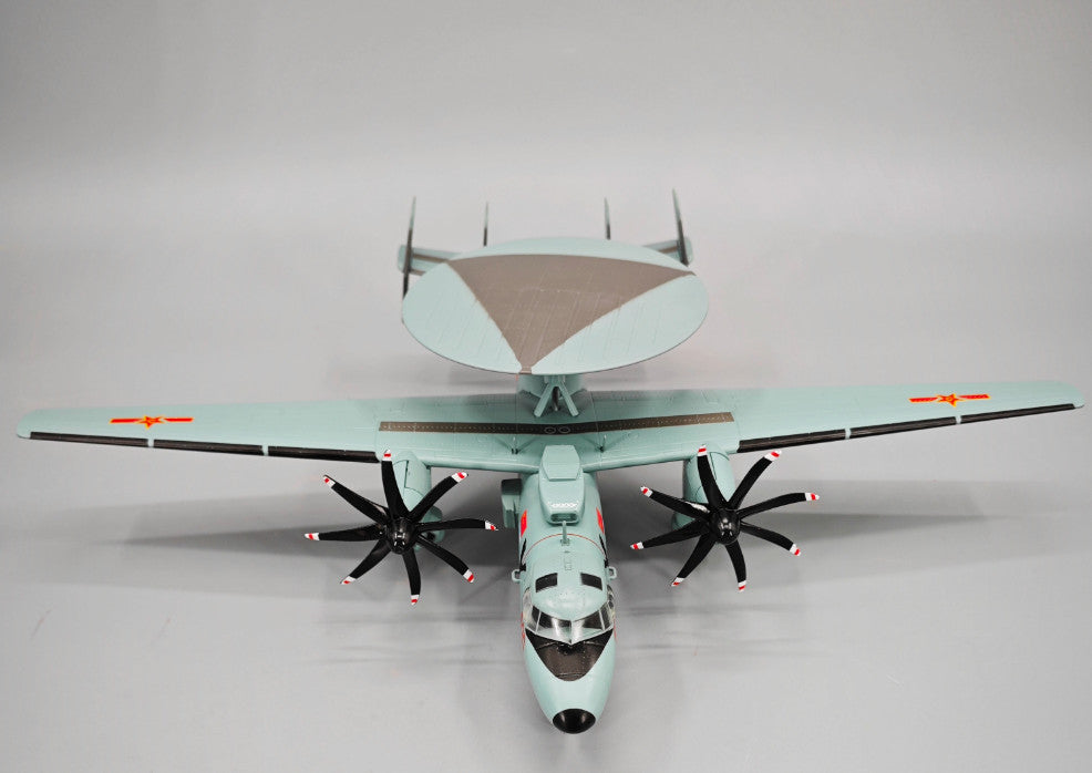 1:72 KJ-600 AWACS Early Warning Aircraft Plane Diecast Military Airplane Model