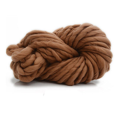 Hot Sale 250g Chunky Wool Yarn Bulky Arm Knitting Wool Roving Crocheting Yarn