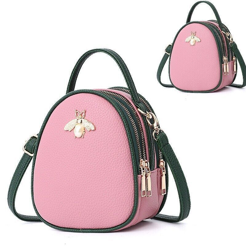 Women Shell Handbag Shoulder Crossbody Bag PU Satchel Quilted Purse Tote Gift