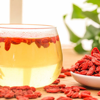 NingXia Goji Berries Organic Wolfberry Dried Goji Berry Tea Gouqi Herbal Tea