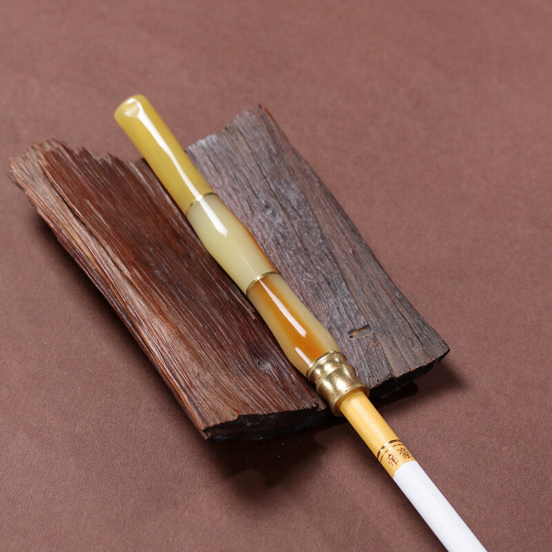New Hand-carved Beautifully Polished Cigarette Holder Pack of 2