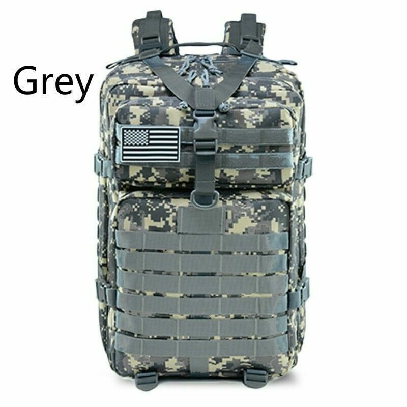 Camo Military Bag Men Tactical Backpack Bag Camping Hunting Backpack Hiking