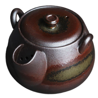 180ml Yixing Ceramic Tea Pot Tea Pot Kung Fu Tea Set Retro Handmade Crafts China
