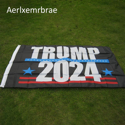 Donald Trump Flag Aerlxemrbrae 150x90cm Trump 2024 Flag - Save America Again New