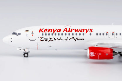 1:400 NG Model Kenya Airways BOEING 737-800 Passenger Aircraft Diecast Model