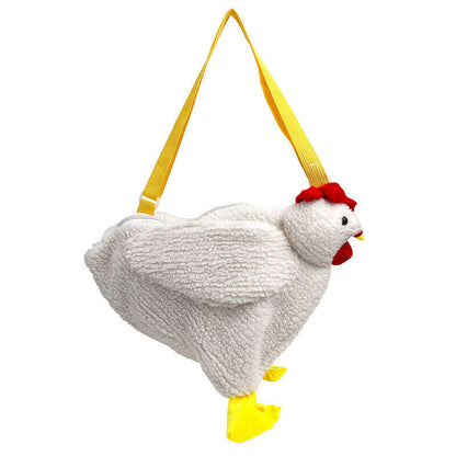 NEW Fashion Women Crossbody Bag Cartoon Chicken Pattern Casual Shoulder Bags US