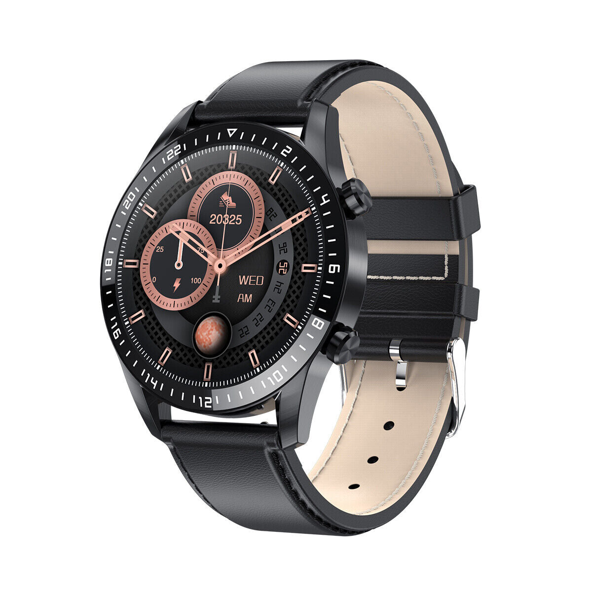 Bluetooth Smart Watch Heart Rate Blood Pressure Fitness Tracker for Women Men