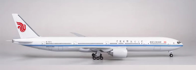 47CM 1:157 AIR CHINA BOEING 777-300ER Airplane Landing Gears Resin Plane Model